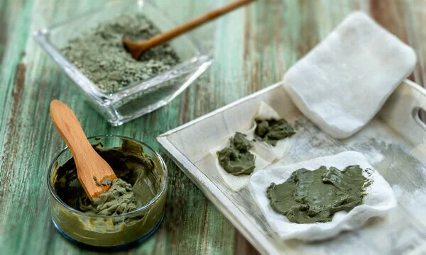 Green Clay- Organic Tea- Healing